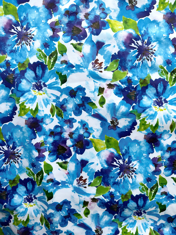 Big Blue Florals