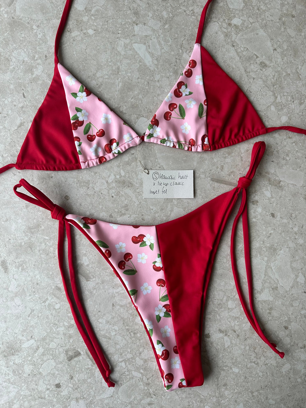 S Set Hawaii x Tie up