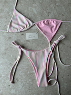 XS Set Hawaii top x Tie up thong