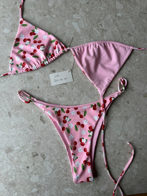 L Set Hawaii top x Strap trosa thong