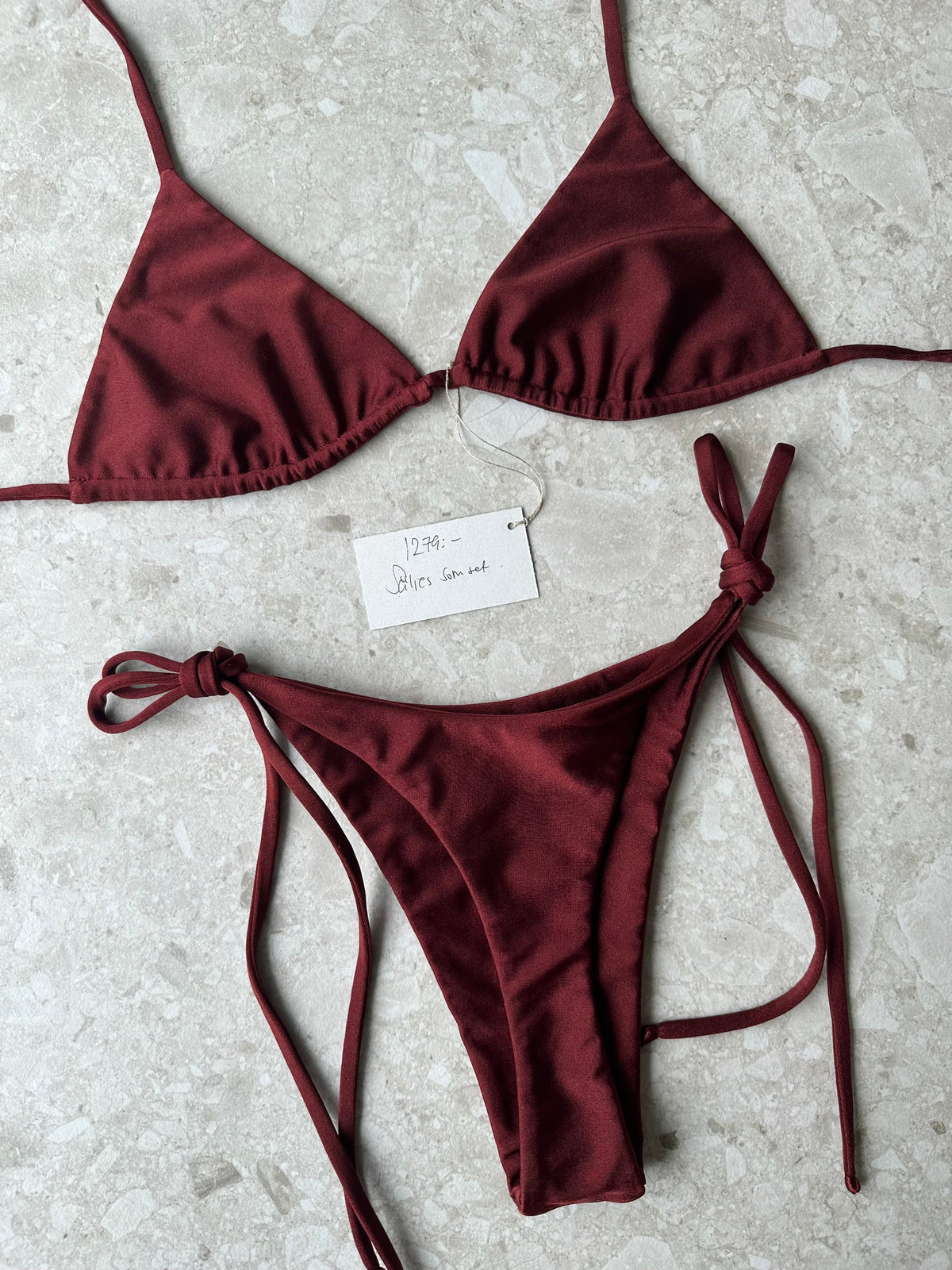XS Set Hawaii top x Tie up minimal