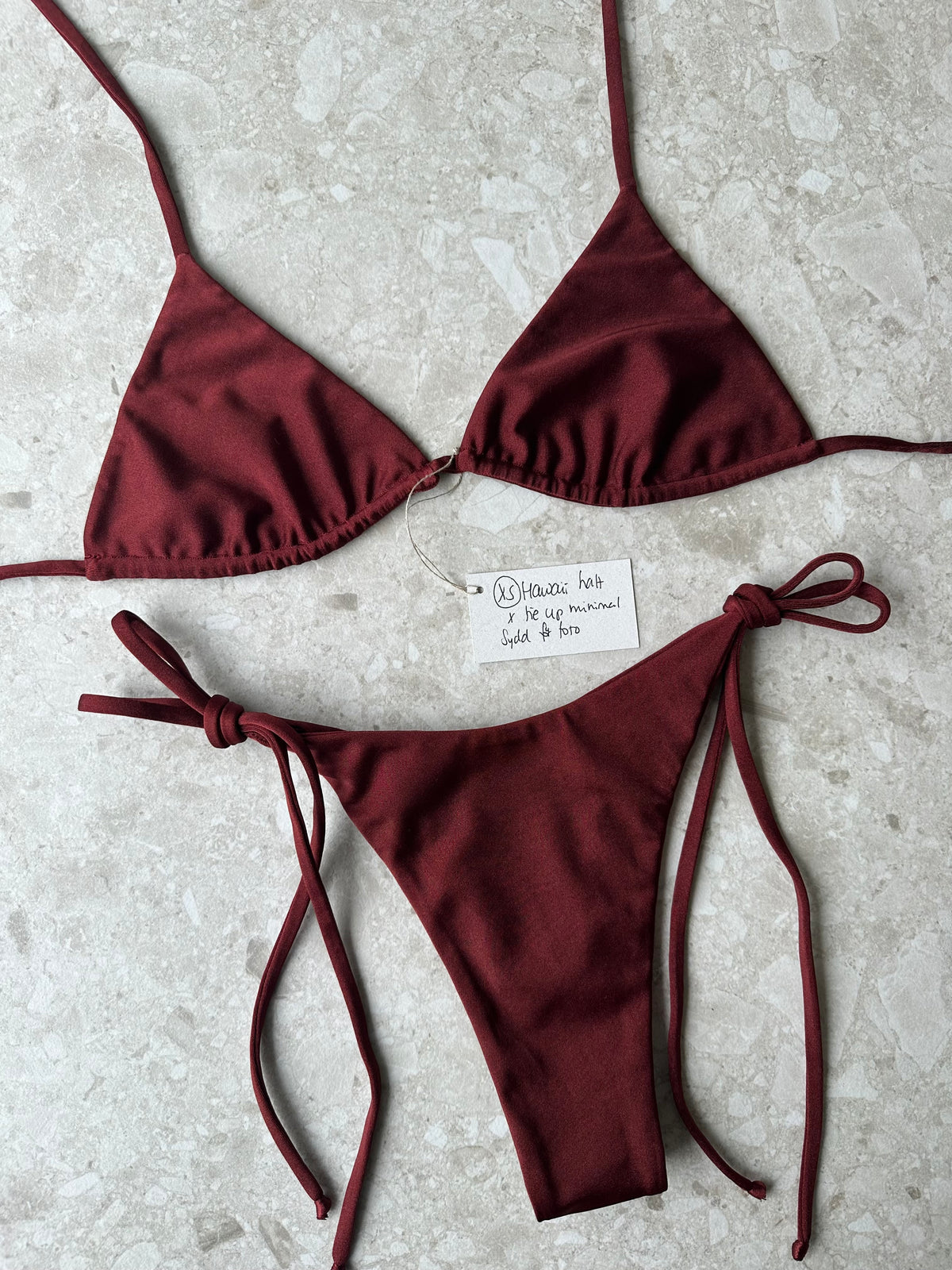 XS Set Hawaii top x Tie up minimal